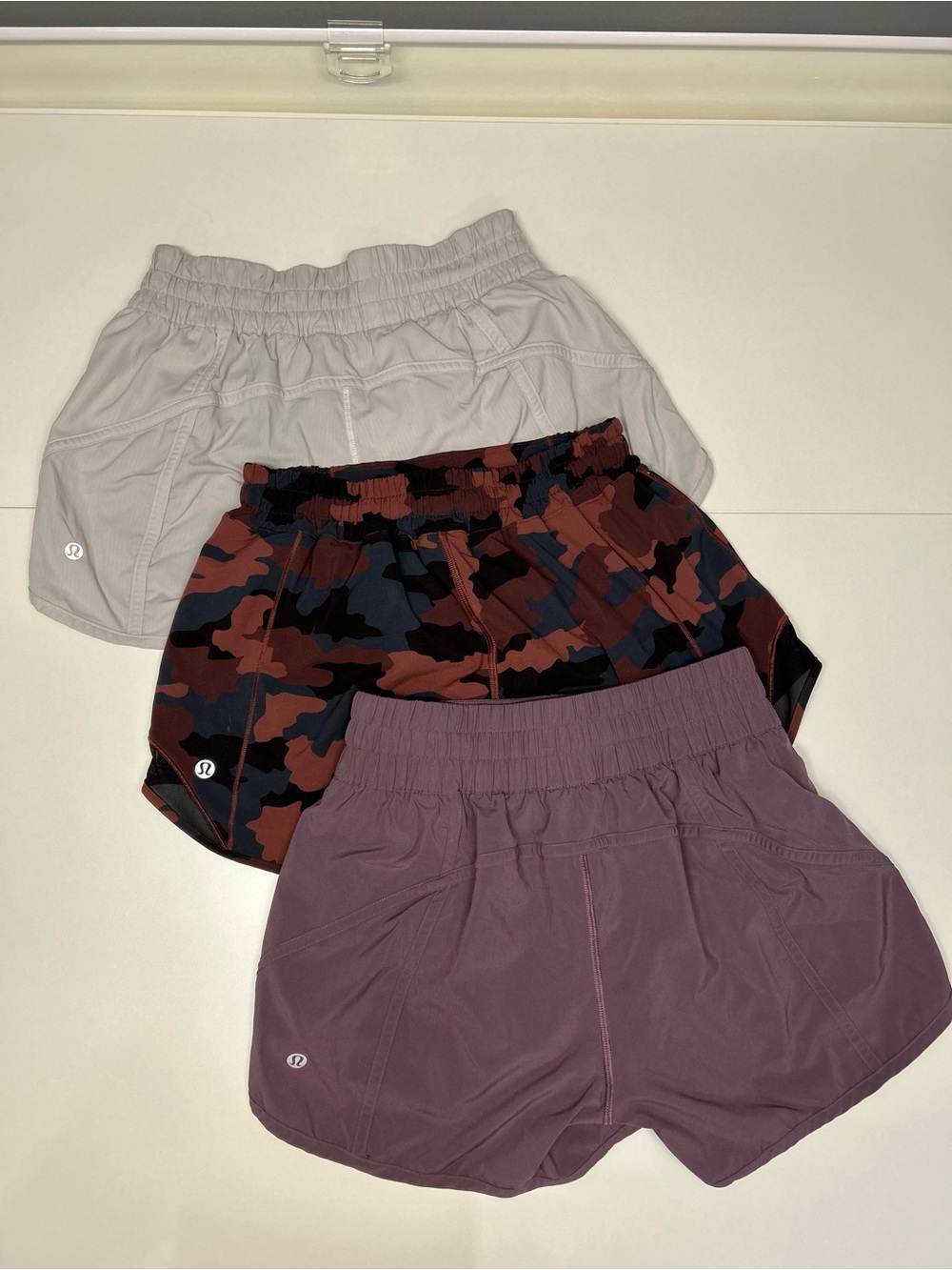 Bundle of 3 Lululemon Shorts Sizes 4 and 6 – Track That and Hotty Hot